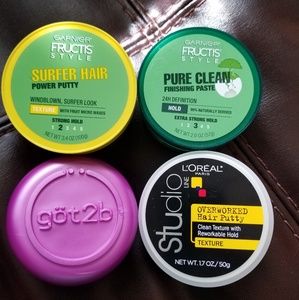4 hair products (for short hair)